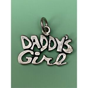 Daddy’s Girl Sterling Silver Jewelry Charm #family